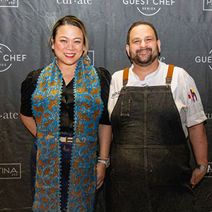 Chef Evan Wargo and Chef Rin Suphankomut