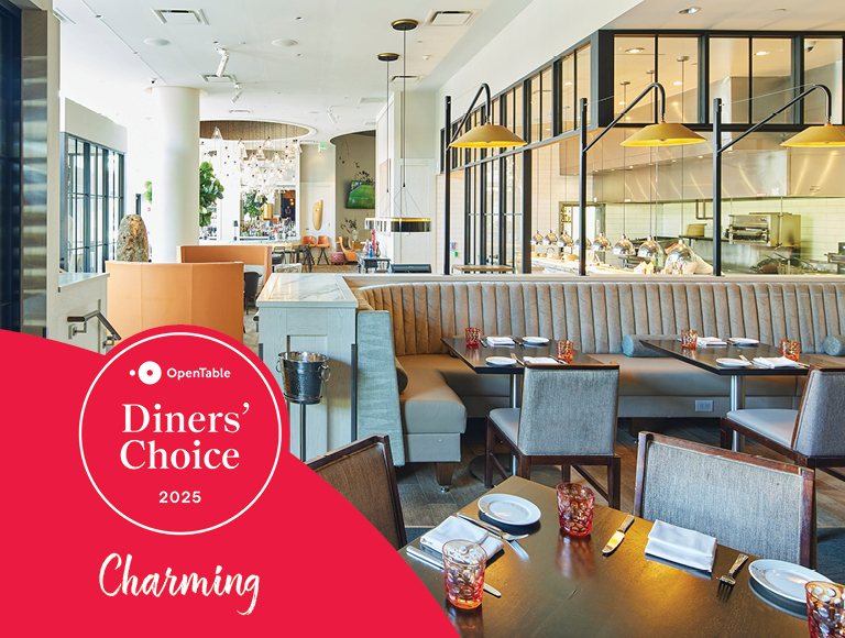 Voted "Charming" by OpenTable