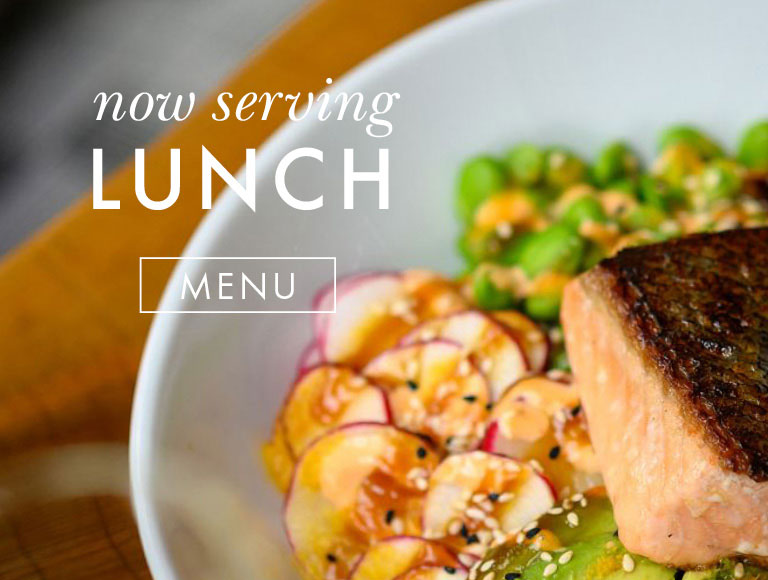 Now Serving Lunch | Menu