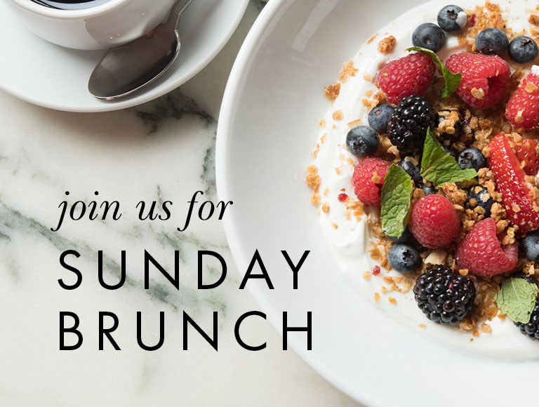 Join us for Sunday Brunch