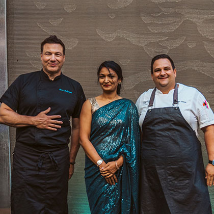 Rocco DiSpirito & Smita Chutke